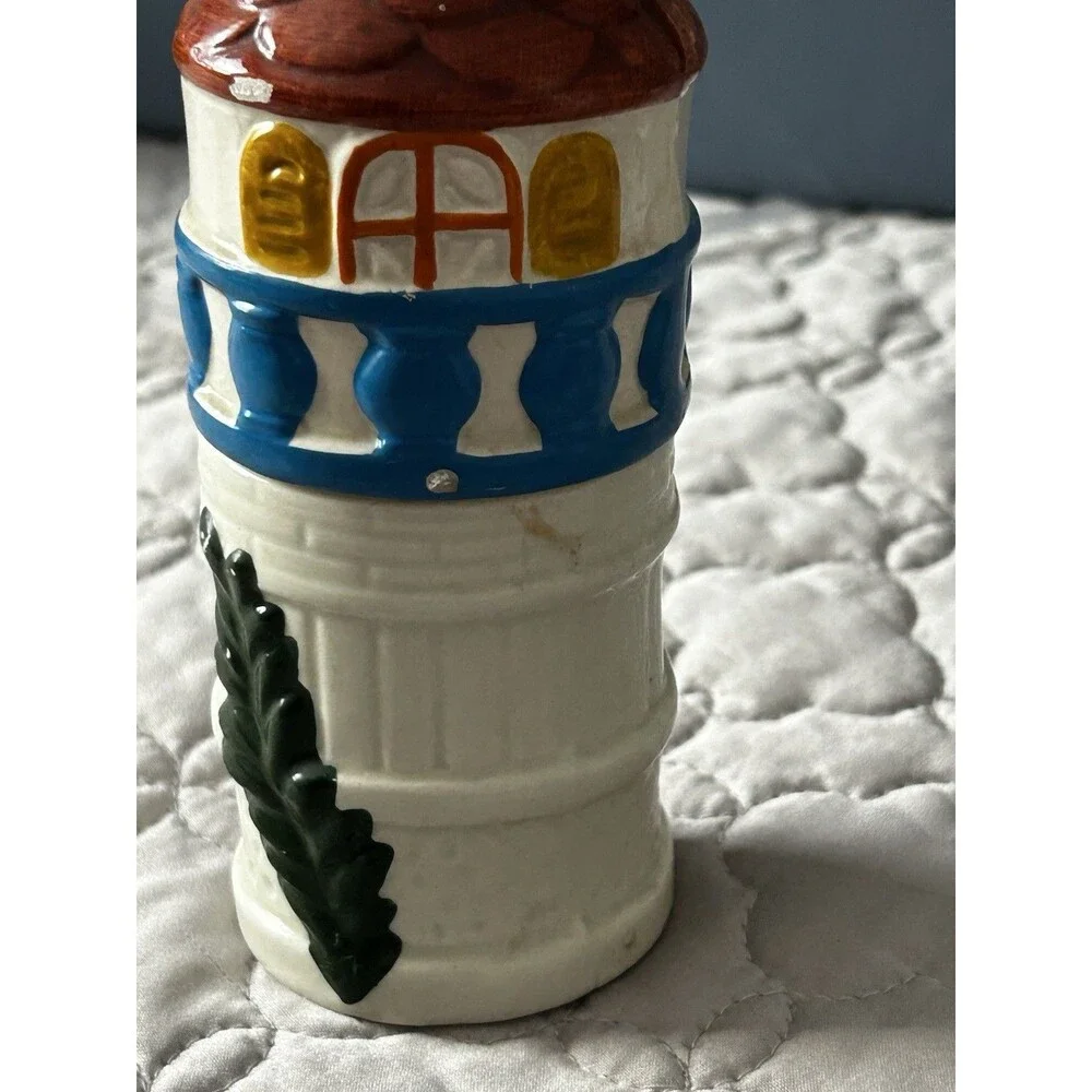Vintage Ceramic Cottage Salt and Pepper Shakers
